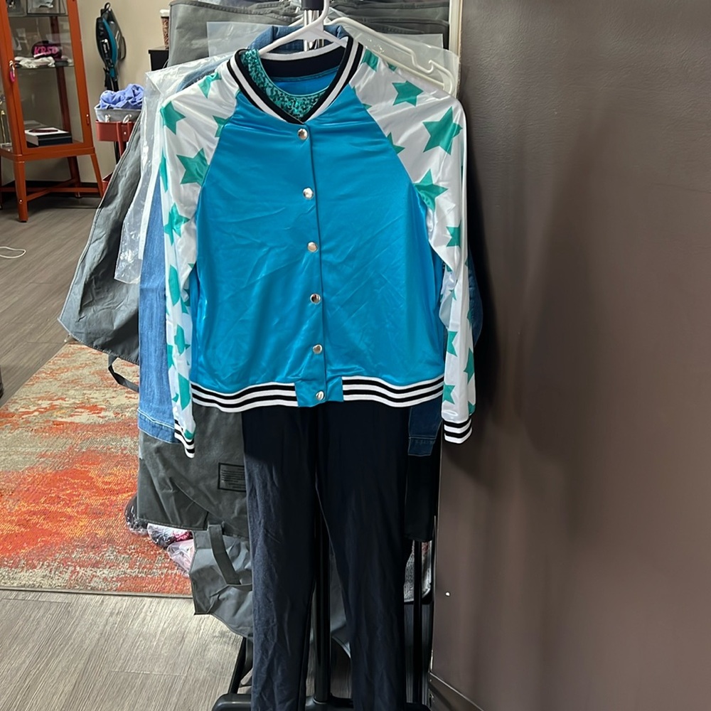 Revolution unitard and jacket